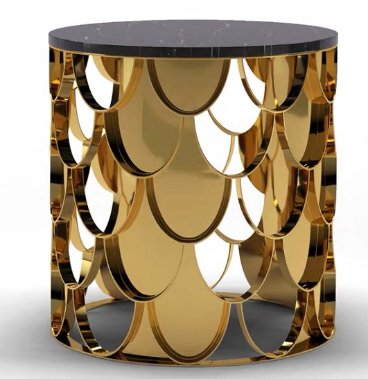 living room furniture design modern marble top coffee center and side table for sale 
