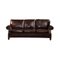 custom morden office 3 2 seater brown couches living room sectional furniture luxury leather sofa set three