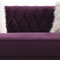 northern europe style purple good value fabric living room 3 seat sofa