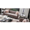 New fashion 3-piece living room crushed pink velvet couch restaurant booth recliner sofa set