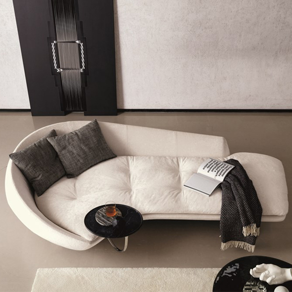 Louella Black Velvet Luxury Sofa 3-Seater Upholstery Daybed