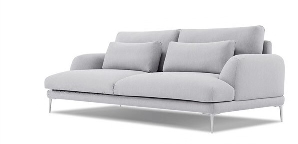 Custom Designs Modern Lounge Furniture Sofa 2 Seater with Fabric for Living Room
