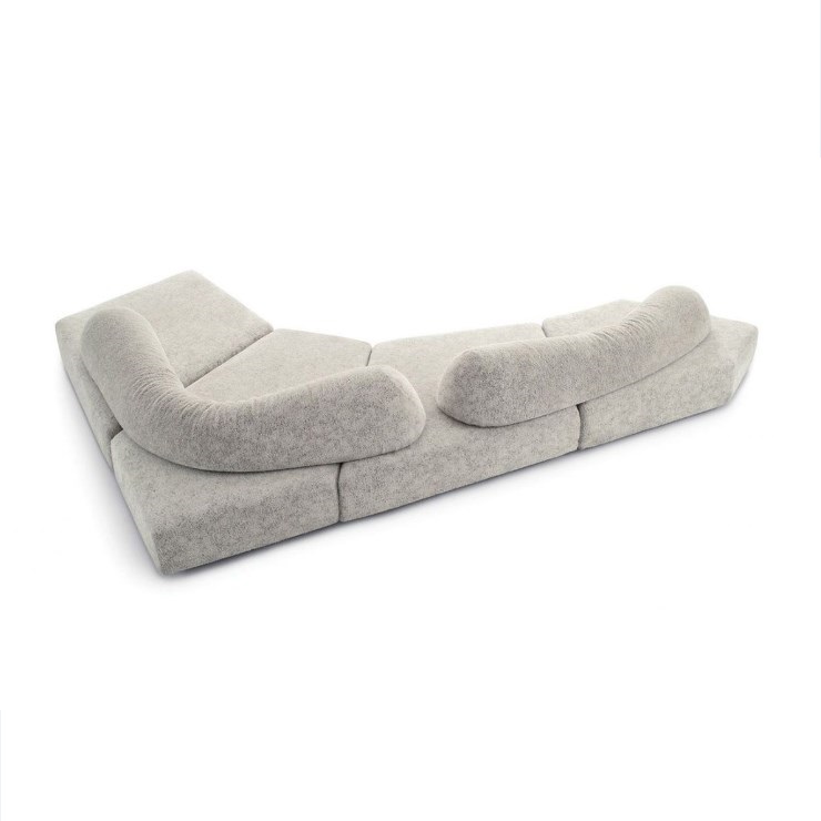 Polar Bear Series Modular Sectional L Shape Living Room Modern Luxury Furniture Sofa Set