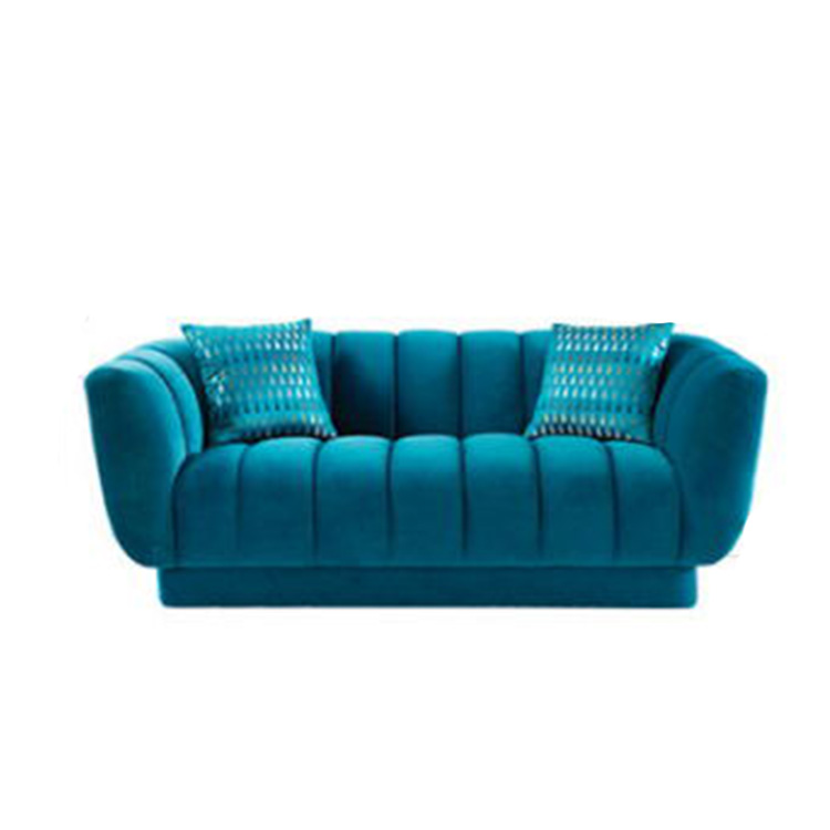 design modern blue drawing couch living room fancy two three seater sofa set