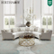 wholesale 7 seats sectional combination fabric loveseat white wedding sofa furniture