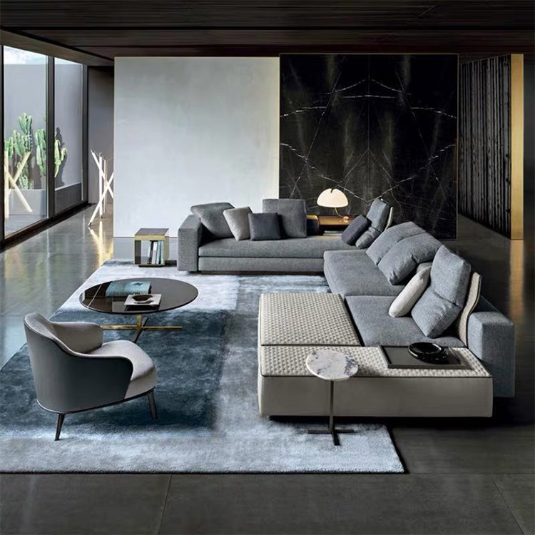 Customizable morden advanced High-quality linen Living room combination sofa