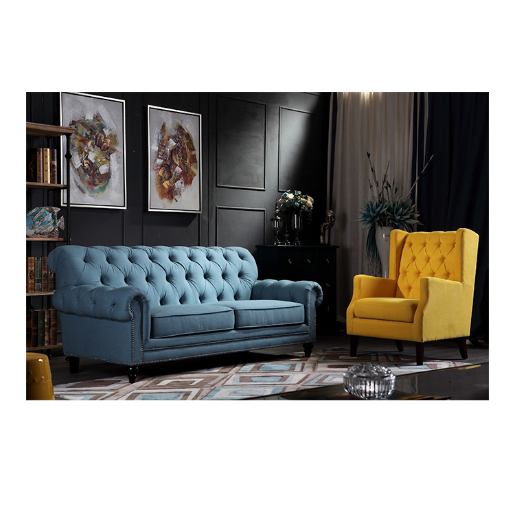 Classic Style Modern Indoor Luxurious And Strong Bilateral Stable Sofas For Home Reading