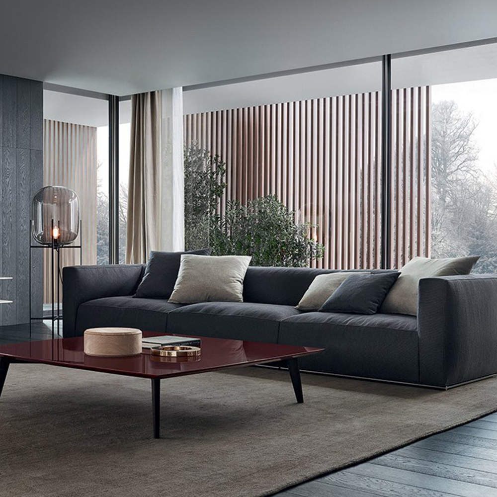 Nordic Style Fabric Sofa Modern Living Room Sofa Imported Fabric Latex Sofa set home furniture