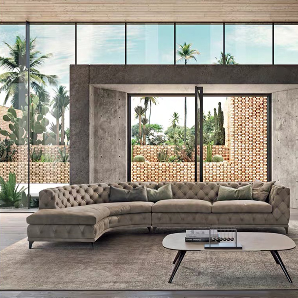 Popular sofa sets custom cafe office hotel outdoor white armchair L-shape sofa for living room