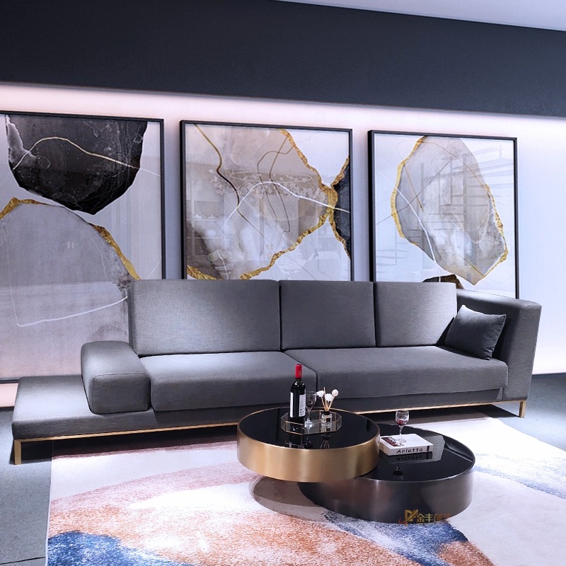 Fashion Luxury Design Metal Stainless Steel Base Mable Side Coffee Table with Drawer