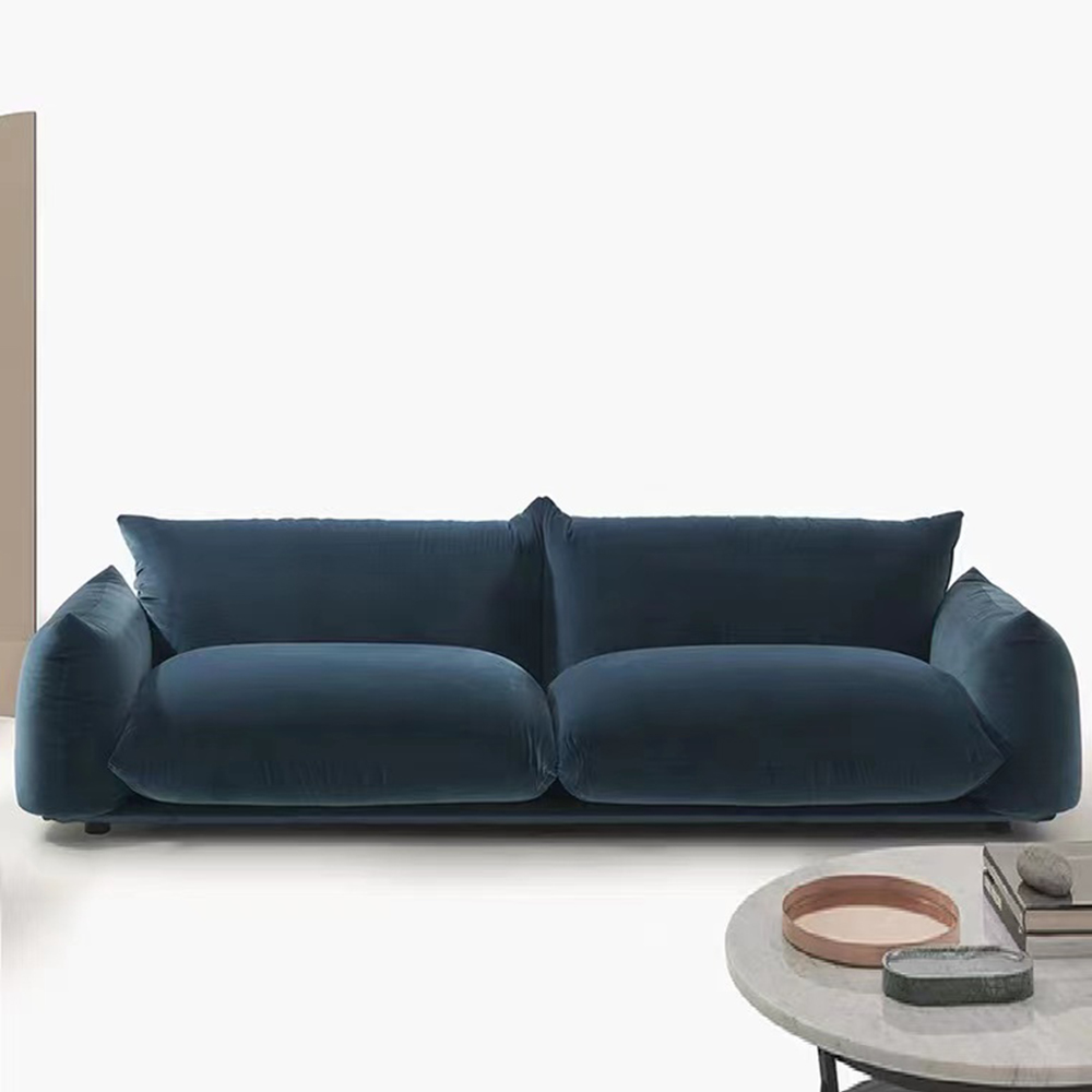Simple Luxurious Velvet Cloth Sofa Net Red Ins Modern Design Creative Living Room Sofa