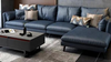 Home Living Room Furniture Modern Upholstered Leather Sofa Couch