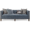 Royal style high quality morden printed luxury leather furniture corner sectional sofa set