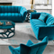 custom nordic furniture living room single seater sofa made in china