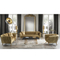 wholesale fabric luxury couch livingroom gold office reception sofa