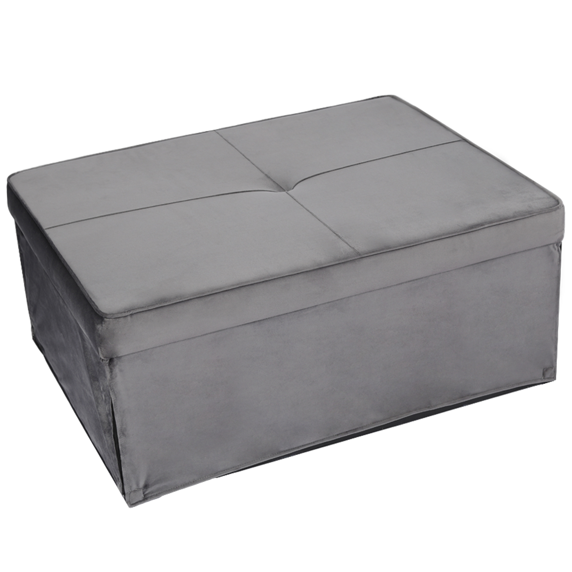 Modern Fabric Sofa Bed Foldable Sofa Ottoman Chair for Home Office Use
